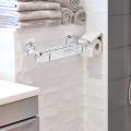6x Shelf Shower Shelf Adhesive Aluminum Shower Caddy for Shampoo