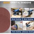 70pcs 125mm Sanding Discs Pads,hook and Loop 40 60 100 150 240 320