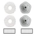 6pcs Replacement Accessories Mop Cloth Hepa Filter for Xiaomi Dreame