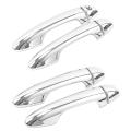 Chrome Door Handle Cover Trim Car Set Styling Accessories