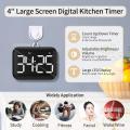 Digital Kitchen Timer - Magnetic Countdown Count Up Timer