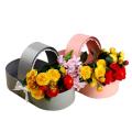 Rose Flower Arrangement Basket Gift Boxes Wedding Home Decor-d