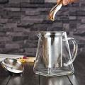 Teapot with Removable Infuser & Handle, for Loose Tea, Teapot 350ml