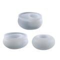 3pcs Tea Candle Candle Holder Resin Mould, Silicone Mould