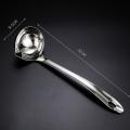 Stainless Steel Oil Filter Spoon Long Handle Spoons Kitchen Supplies