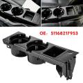 For-bmw 3 Series E46 318i 320i 98-06 Carbon Fiber Water Cup Holder
