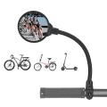Adjustable Rotatable Bicycle Handlebars Mirrors,for Electric Bike Mtb