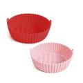 Air Fryer Silicone Pot,2pack 7.5 Inch Air Fryer Silicone Basket