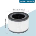 Air Purifier Replacement Filter for Levoit Vista 200 200-rf, 3-in-1