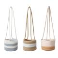 3 Pack Hanging Planter Woven Plant Basket Up to 7inch Flower Pot