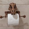 Dinosaur Tissue Holder Skull Toilet Paper Holder Stand Bathroom Rack