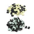 100 Pcs Self Adhesive Cable Tie Mount Base Holder 20 X 20 X 6mm