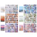 300pcs Washi Sticker Set for Journaling Plant Sticker Scenery Sticker