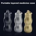 Portable Sealed Bottle Waterproof Tank-gold