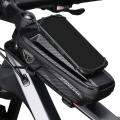 Kootu Cycling Pouch Pack, Top Tube Bike Bag Front Frame Bag,a