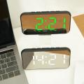 Digital Alarm Led Clock,alarm Clock Display Mirror Memory Function 2