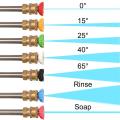 For Rotating Nozzles Of High Pressure Washer.5 Nozzles and Holder