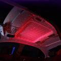2x Car Roof Star Night Light Portable Adjustable Usb Flexible Led