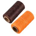 260m 150d 1mm Leather Wax Thread Hand Needle Cord Orange