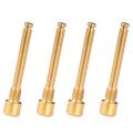 For Bicycle Disc Brake Pad Threaded Pin Inserts Screw -golden