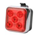Mountain Bike Tail Light Usb Rechargeable Bicycle Light,red