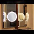 10x Magnifying Makeup Mirror with Led Light Suction Cup 360 Rotating