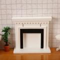 Dolls House Model Kits 1:12 Wooden Dollhouse Creative Home Fireplace