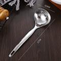 4pcs Stainless Steel Slotted Spoon Household Restaurant Cooking Spoon