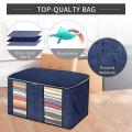 3pc Non-woven Fabric Closet Organizer Foldable Clothes Storage Bag-1