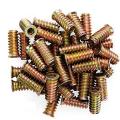 100pcs M6 X 15mm Furniture Screw In Nut Threaded