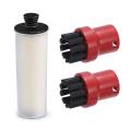 For Karcher Sc2 Sc3 Descaling Stick + Red Round Brushx2 Compatible