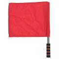 4pcs Sports Referee Flag Signal Flags Solid Flag with Stainless Steel