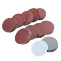 2 Inch 100 Pieces Of 80-3000 Grit Sandpaper 2 Trays 2 Cushion Pads