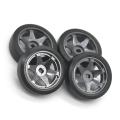 Metal Wheel Rim Hard Drift Tire Tyre for Wltoys,3