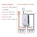 13s 48v 15a Li-ion Lipolymer Battery Bms Pcb Board with Heatsink