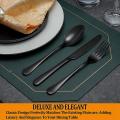 12 Piece Black Dinner Forks Set, Dessert Forks,metal Fork Silverware