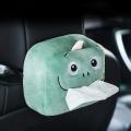Creative Plush Animals Tissue Box Napkin Box for Car Home (whale)