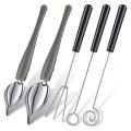Candy Dipping Tools Dipping Fork Spoons Set for Decorative Plates