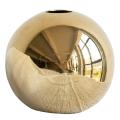 Nordic Gold Electroplating Ceramic Vase Spherical Home Decoration A
