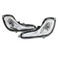 1 Pair Replacement Bumper Clear Lens Fog Light for Hyundai Accent