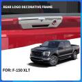 Bright Carbon Fiber Rear Door Handle Cover for Ford F150 2021 2022
