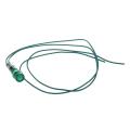 Neon Indicator Pilot Signal Lamp Green Light Ac 220v W Cable