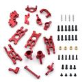 Metal Upgrade Parts Kit Swing Arm Steering Cup for Haiboxing Hbx,red