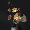 2 Pcs Real Natural Dried Pressed Lotus Flower,decorative Handmade