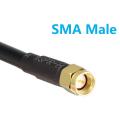 Low-loss Coaxial Cable Sma Male to N Male Connector for 3g/4g (8m)