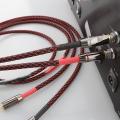 4-core Oxygen-free Copper Silver-plated Rca Signal Cable Audio Cable