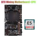 Btc X79 H61 Mining Motherboard+e5-2603 V2 2011 Cpu for Btc Miner