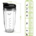 24 Ounces Cups 2-pack Cups with Seal Lid for Ninja Auto Iq Bl480