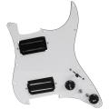 Double Coil Electric Guitar Pickguard Pickup Loaded Prewired