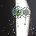 5d Diamond Painting Rotatable Wind Chime Hanging Ornament -bird